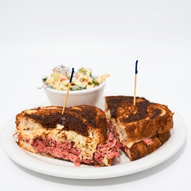 Savory Reuben Sandwich.