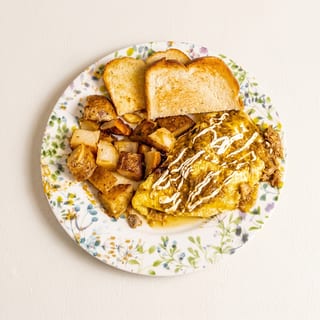 Chile Verde Omelette